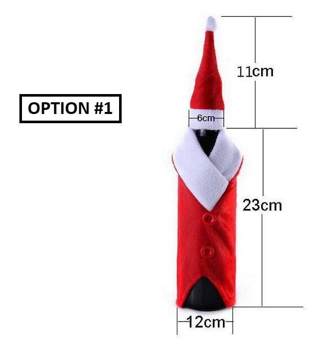 Christmas Bottle Covers